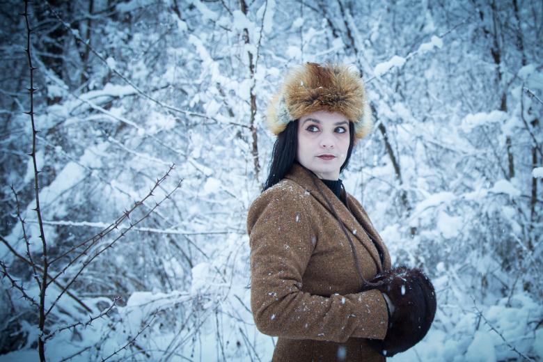 Free stock image of Lenka - Blue Winter created by Frantisek Pech