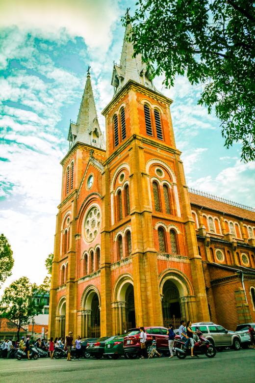 Free stock image of Notre Dame created by Tran Mau Tri Tam