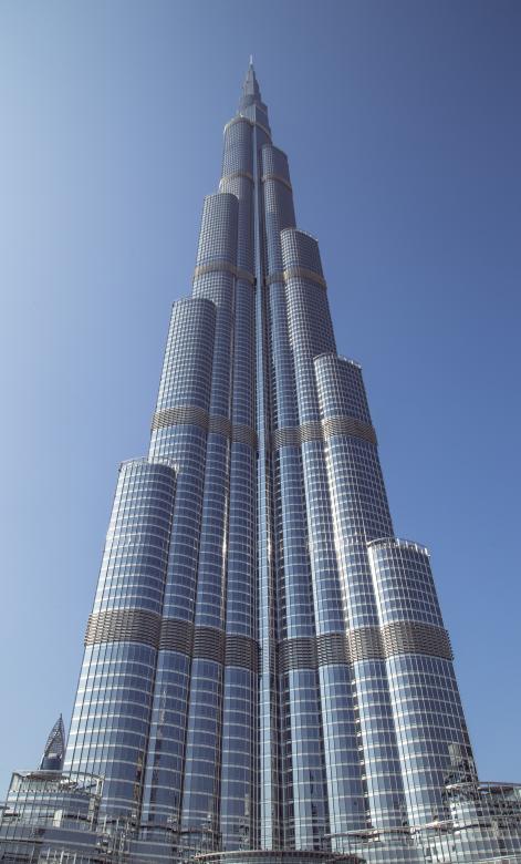 Free stock image of Burj Khalifa skyscraper in Dubai created by Mili Vigerova