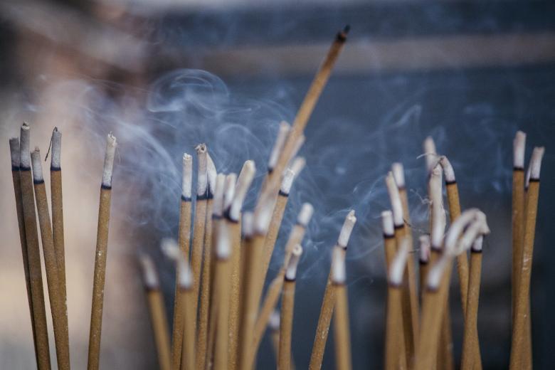 Free stock image of Incense sticks burning created by Mili Vigerova