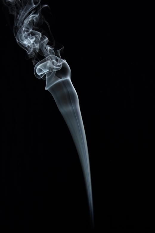 Free stock image of Wisp of Smoke on Black created by Greg Davis