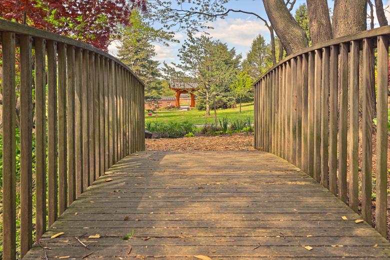 Free stock image of Meadowlark Gardens Bridge - HDR created by Nicolas Raymond