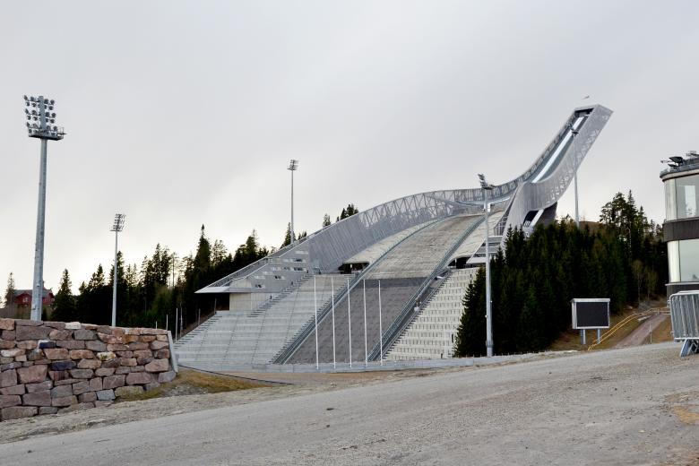 Free stock image of Ski jumping hill created by Tomas Adomaitis