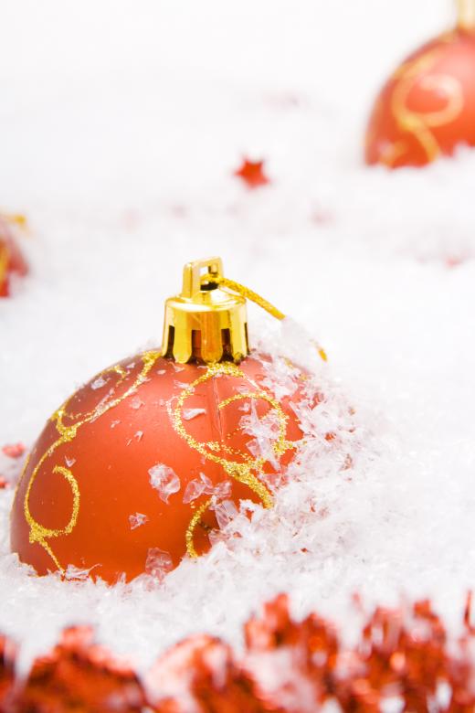 Free stock image of Red christmas balls created by 2happy