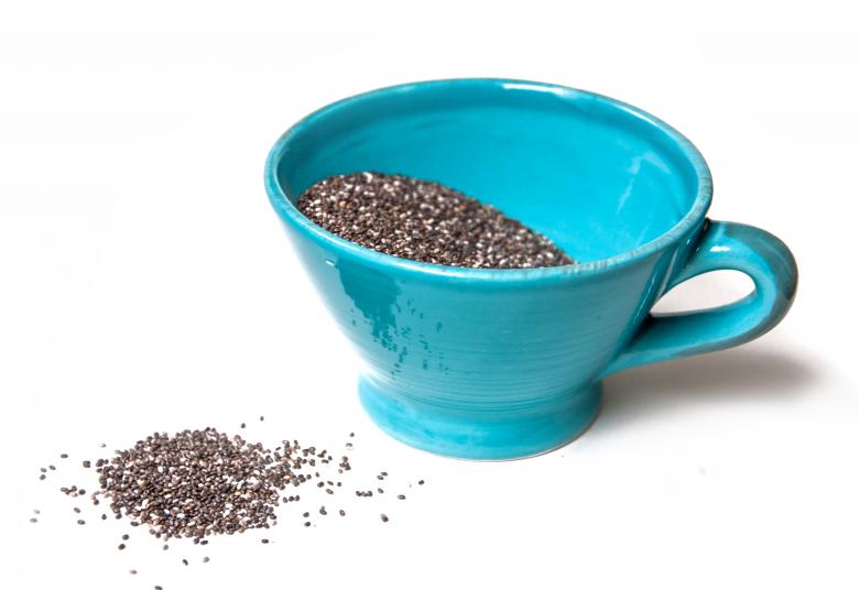 Free stock image of Chia seeds isolated on white created by Luka