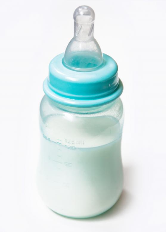 Free stock image of Baby milk bottle isolated on white created by Luka