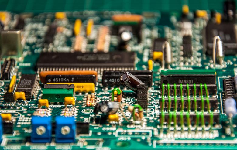 Free stock image of computer electronic circuit board created by Luka