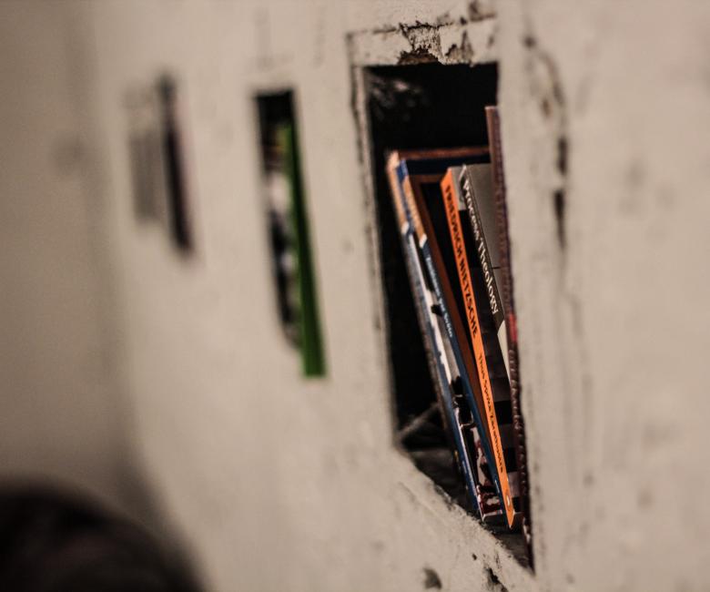 Free stock image of Books in wall created by Janis Urtans
