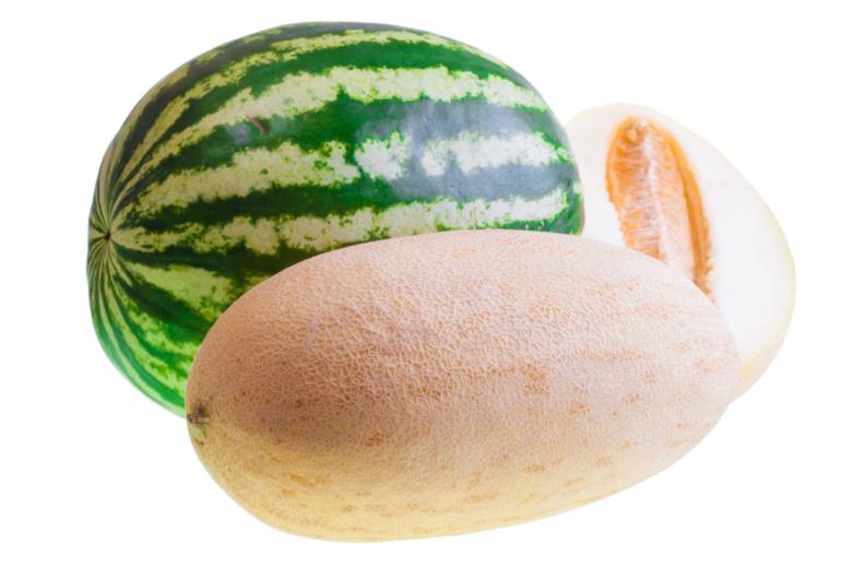Free stock image of Melon and watermelon created by 2happy