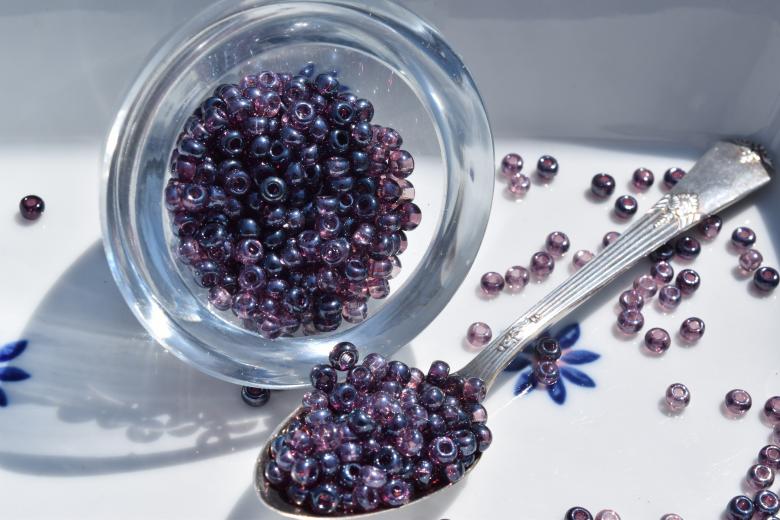 Free stock image of Purple beads created by Donna