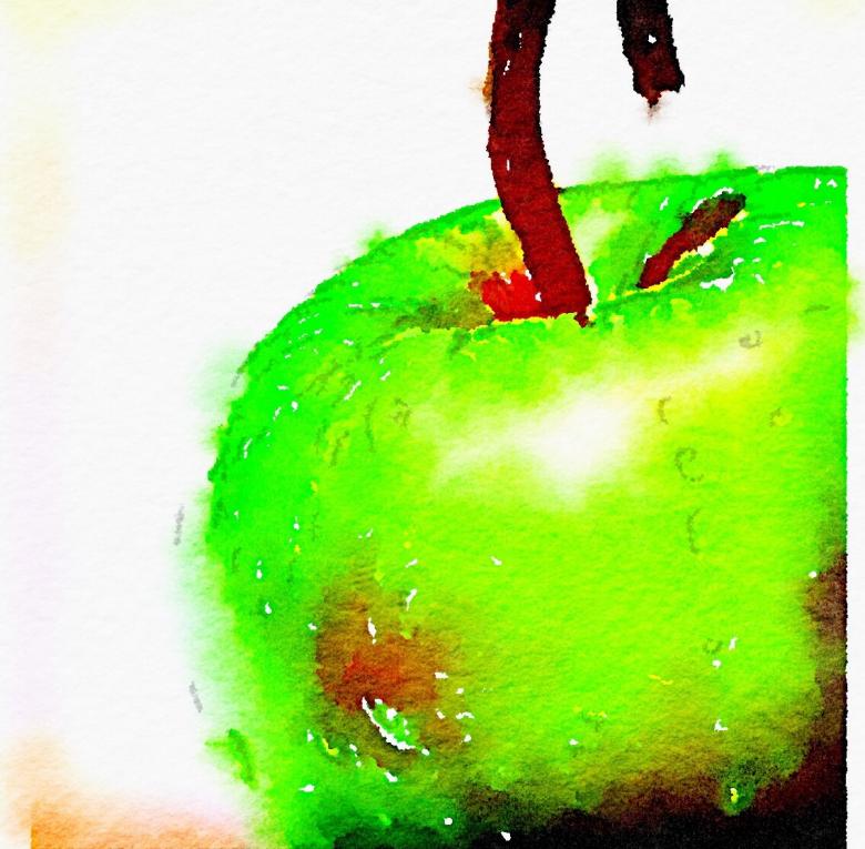 Free stock image of Apple in abstract created by Tessa Macken