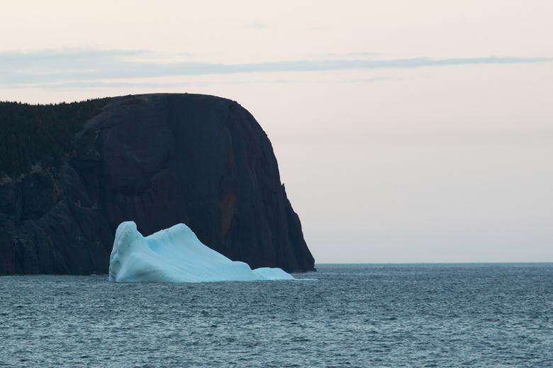 Free stock image of Iceberg in late evening created by Geoffrey Whiteway