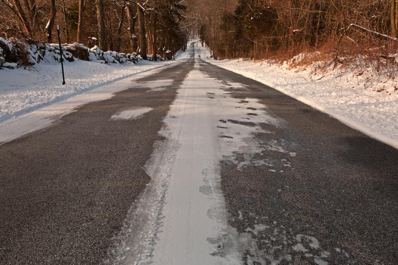 Free stock image of Long Winter Road - HDR created by Nicolas Raymond