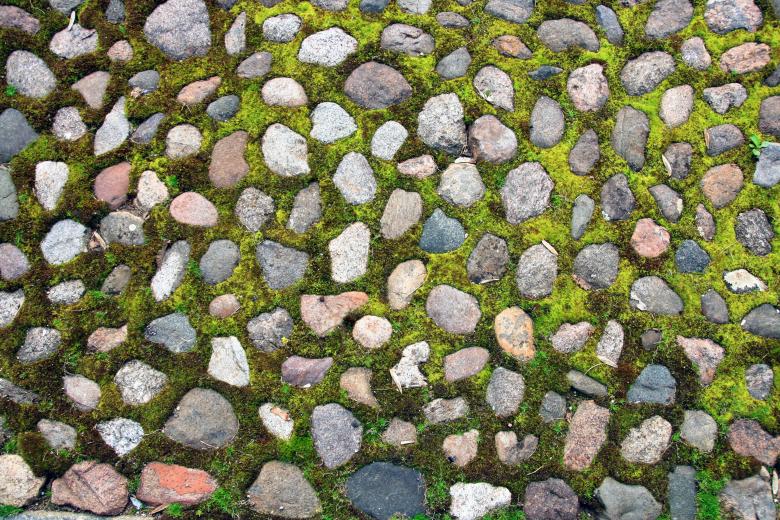 Free stock image of Stone with Grass Background created by 2happy