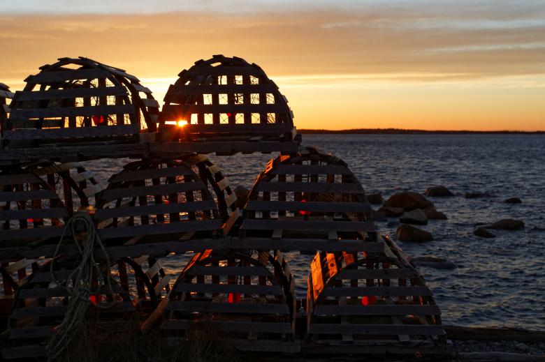 Free stock image of Lobster Pots created by Geoffrey Whiteway