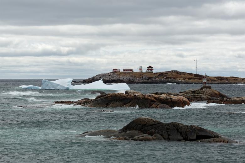 Free stock image of Iceberg and Lighthouse created by Geoffrey Whiteway