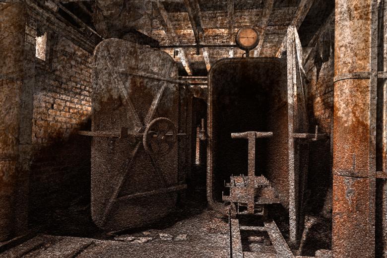 Free stock image of Rusty Grunge Silk Mill created by Nicolas Raymond