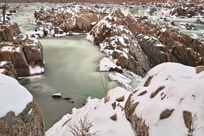 Free stock image of Winter Jade Falls - HDR created by Nicolas Raymond