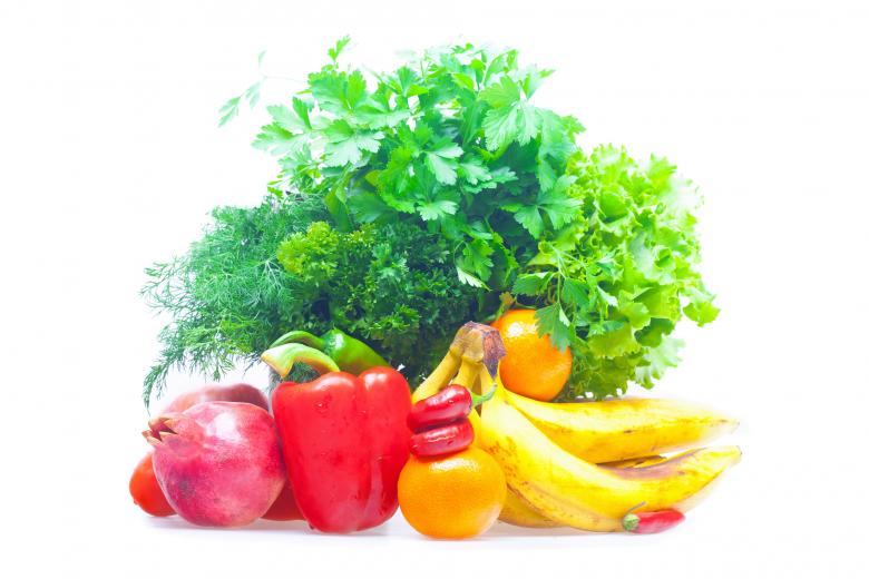 Free stock image of Mixed fruits and vegetables created by 2happy