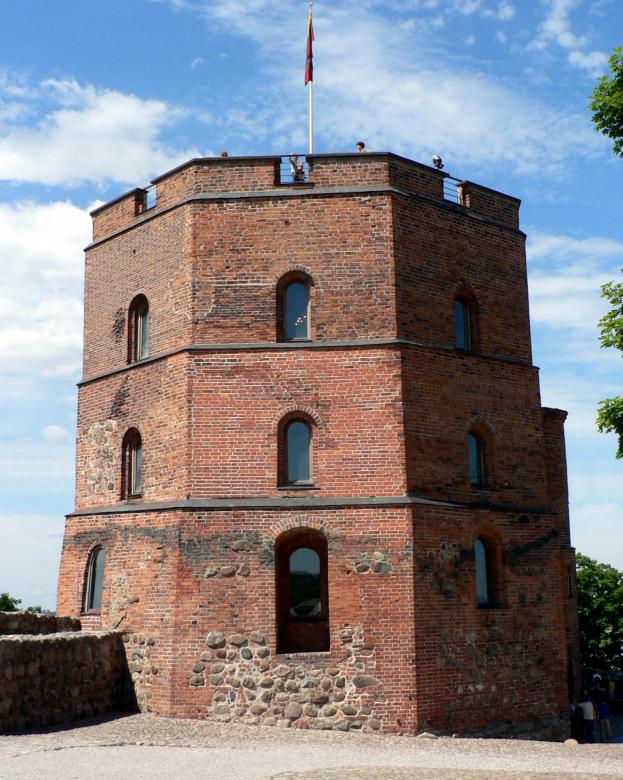 Free stock image of Gediminas tower created by Andrius  Pavardė