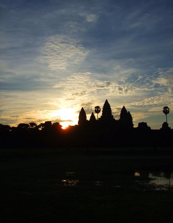 Free stock image of Angkor Wat at sunrise - Cambodia created by Jack Moreh