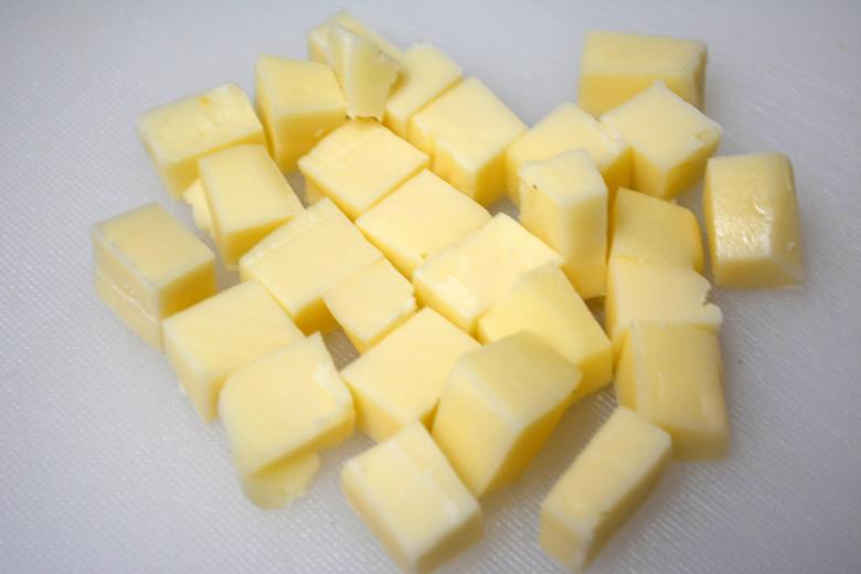 Free stock image of Provolone Cheese In Squares created by Vincent alvino