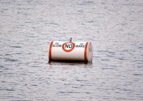 No Wake Buoy - Free Stock Photo