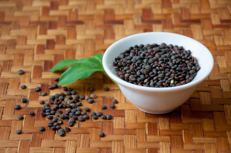 Free stock image of Black lentils created by Luka