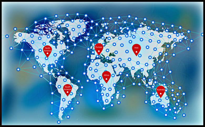 Free stock image of A Connected World created by Jack Moreh