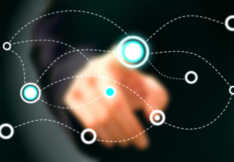 Free stock image of Businessman touching virtual screen created by Jack Moreh