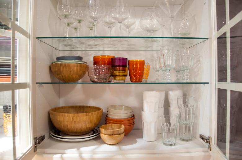 Free stock image of Opened cupboard with kitchenware inside created by Luka