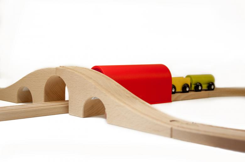 Free stock image of Wooden toy train on railroad created by Luka