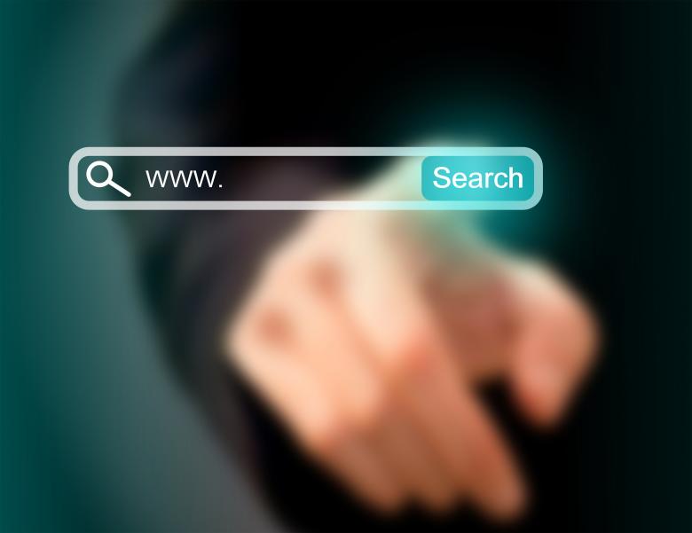 Free stock image of Businessman pointing at search bar created by Jack Moreh
