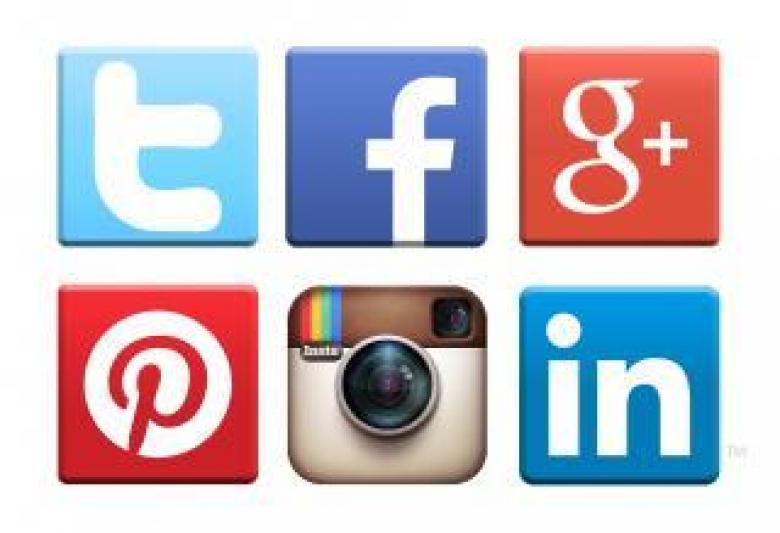 Free stock image of Social media networking icons logos created by Luka