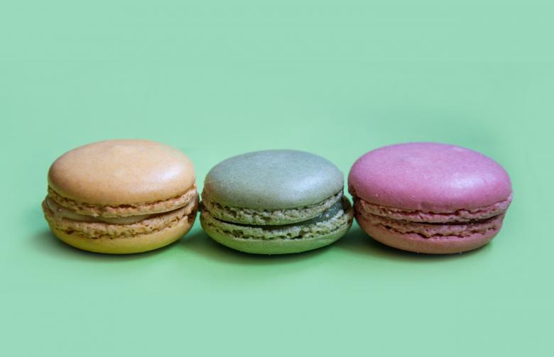 Free stock image of French macaroons dessert cookies created by Luka