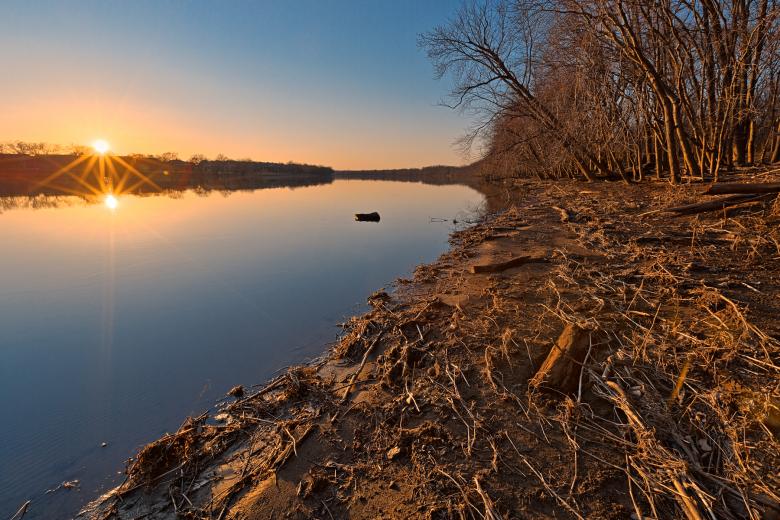 Free stock image of Potomac Sunset - HDR created by Nicolas Raymond