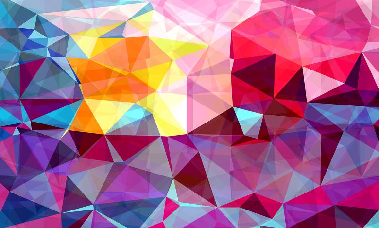 Free stock image of Modern Triangle Abstract Background created by Jack Moreh