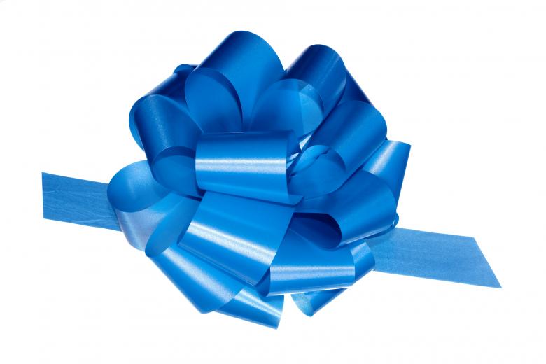 Free stock image of blue bow created by 2happy