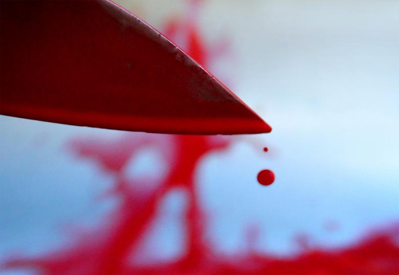 Free stock image of Bloody knife with blood drops created by Jack Moreh