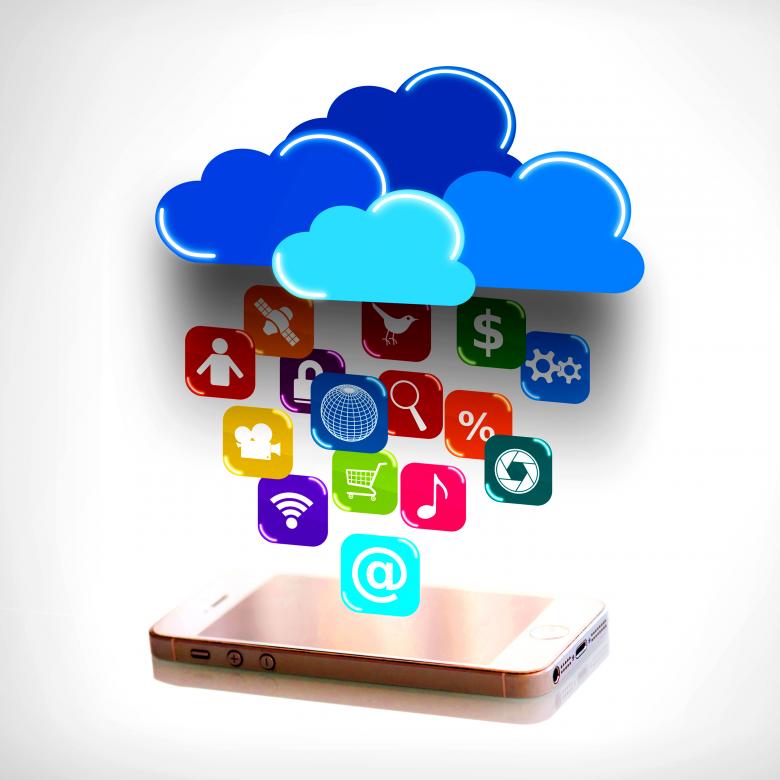 Free stock image of Cloud computing and mobility concept created by Jack Moreh