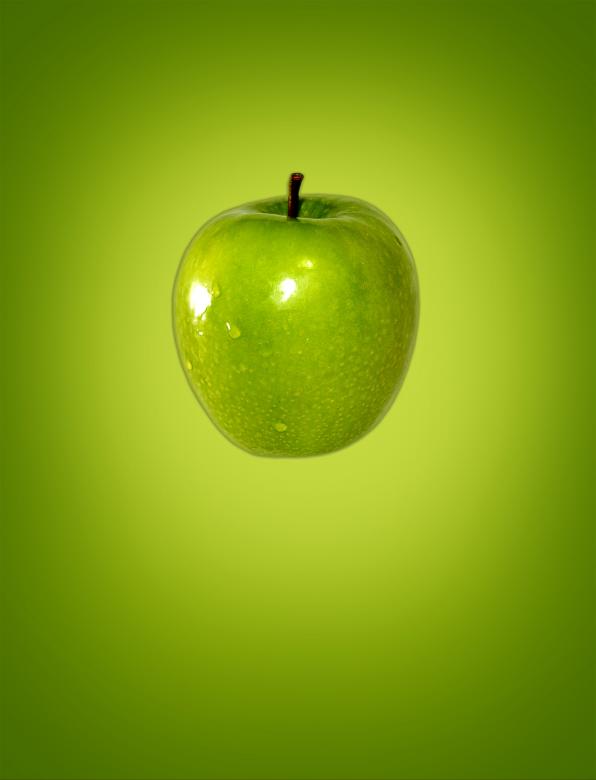 Free stock image of Green (apple) on green (background) created by Jack Moreh