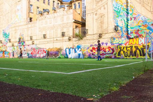 Free Stock Photo of Playing football
