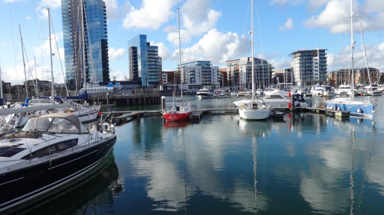 Free stock image of Ocean Village Southampton created by Wady Galfskiy