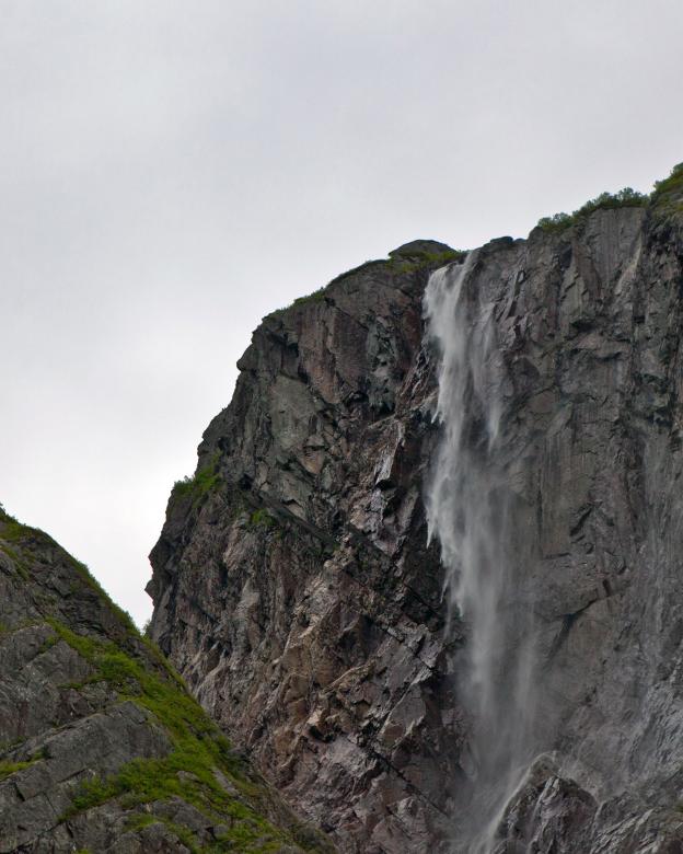 Free stock image of Waterfall at Western Brook Pond created by Geoffrey Whiteway