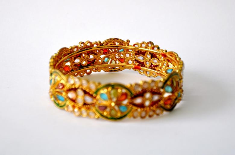 Free stock image of Golden Bangle created by Bilal Aslam