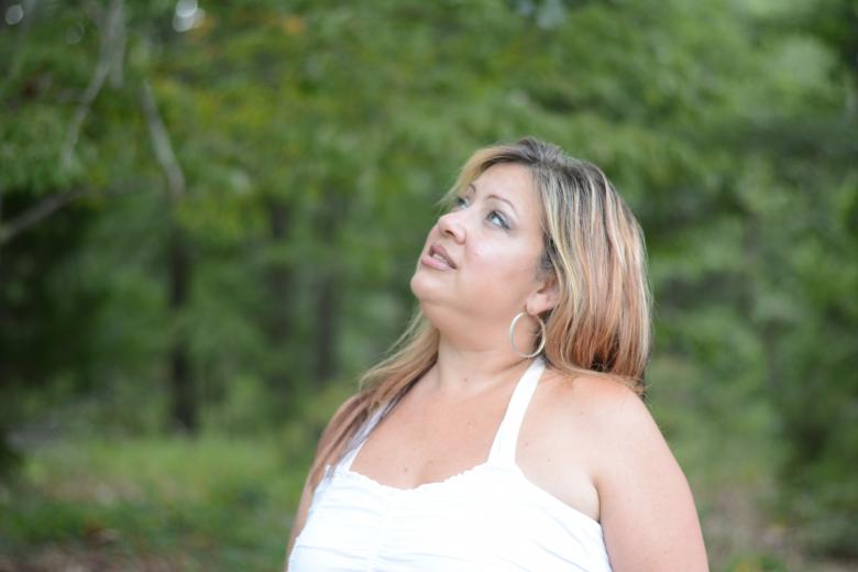 Free stock image of Woman looking up created by Vincent alvino