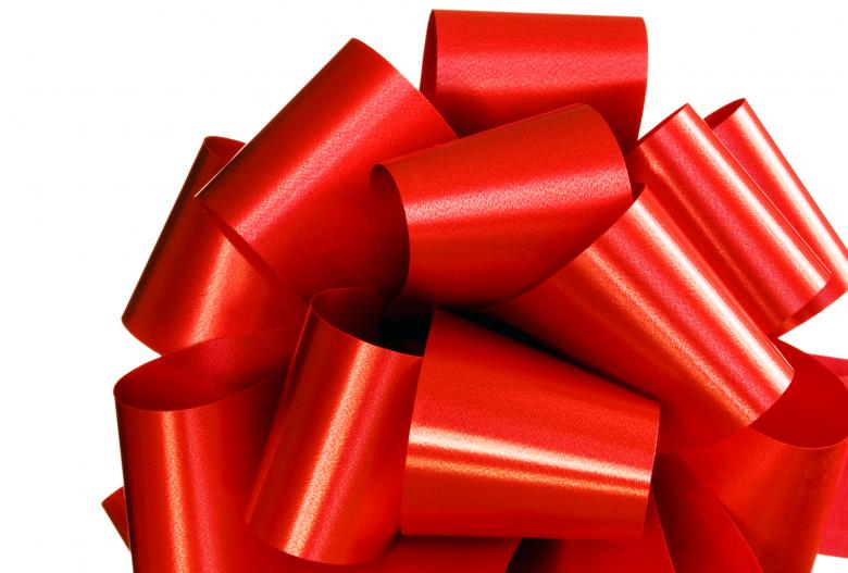 Free stock image of Red bow created by 2happy