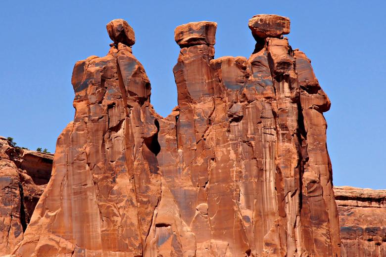 Free stock image of Three Gossips at Arches National Park created by Michael Kirsh