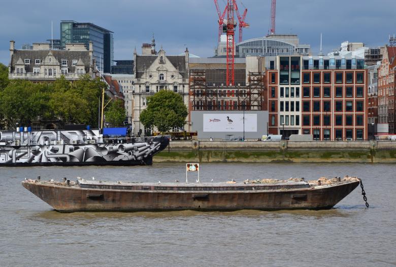 Free stock image of Boat in the River Thames created by Tomas Adomaitis