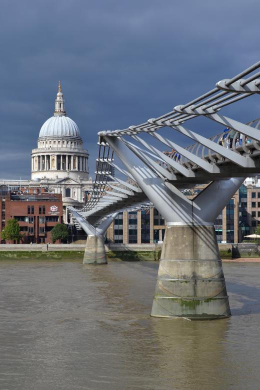 Free stock image of The Millennium Bridge created by Tomas Adomaitis